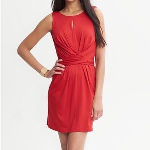 Banana Republic Issa Collection Red Dress Size 00P